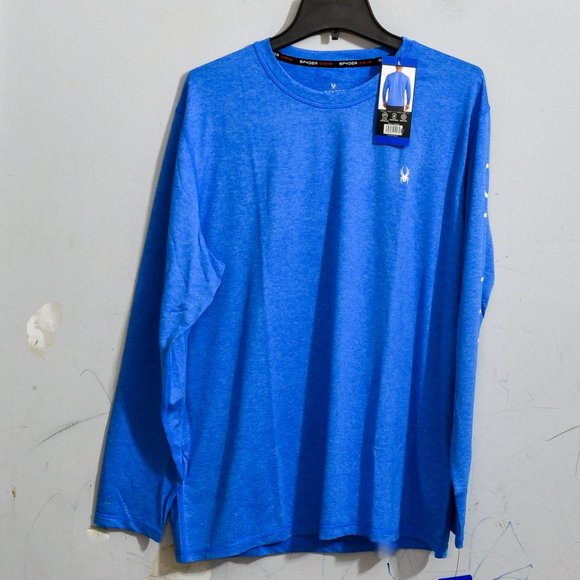 3 size L NWT ! Spyder Men’s sun tee ( Rash Guard),50+ UPF,lightweight - Picture 6 of 7